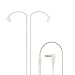 KZ ZST 0.75mm 2 pin Upgrade Silver Plate Replacement Earphones Cable for KZ Earphones (silver)
