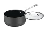 Cuisinart 64193-20 Contour Hard Anodized 3-Quart Saucepan with Cover