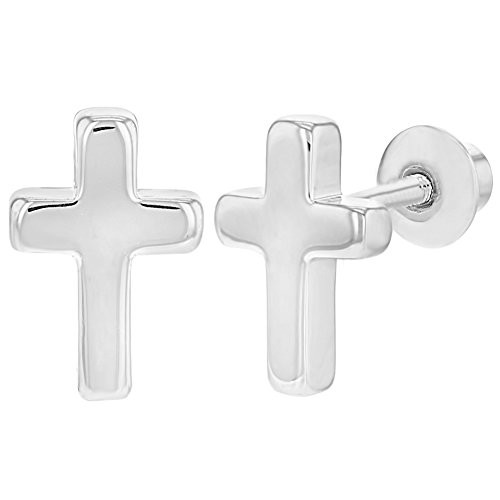 baby earrings with safety backs 