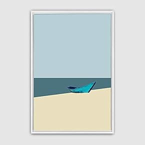 Framed Minimalistic Painting Home Artwork for Living Room Bedroom