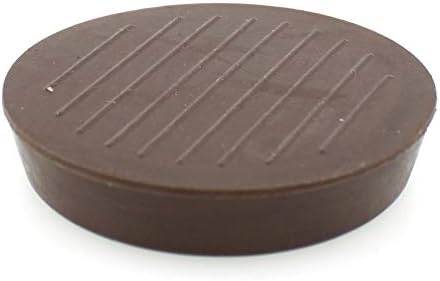 4X Brown Rubber Castor Cups - Non Slip - Protect Your Floors & Prevent Divan Beds & Furniture from Rolling by Lifeswonderful® - Image 4