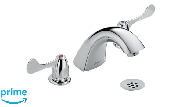 Delta Faucet 3549lf Wfhdf Classic Two Handle Widespread Bathroom