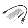 Berrywho Hard Drive Disk Box NGFF External Hard Drive Type-C converter adapter behuizing geval Solid State Hard Disk Box…