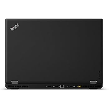 Lenovo ThinkPad P50 20EN001EUS 15.6-inch Laptop (2.70 GHz Intel Core i7-6820HQ, 16 GB RAM, 256 GB SSD, NVIDIA Quadro M2000M, Windows 7 Pro)