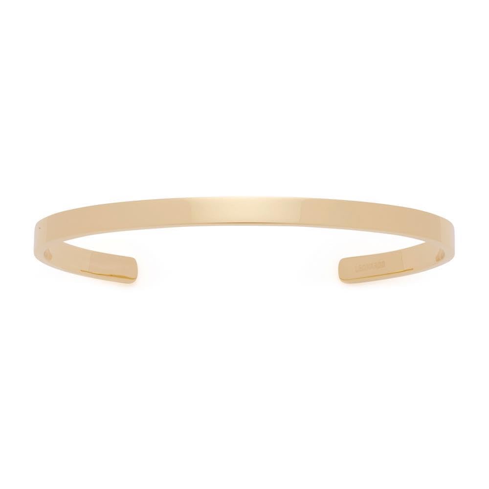Leonardo Dalia 019632 Bangle for Women in Gold, 6,5 cm, Stainless Steel, No Gemstone