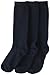 Jefferies Socks Girls 7-16 School Uniform Knee High 3 Pair Pack, Navy, Large (BBMP3875)