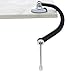 Purse Hook for any Table Thickness - Ideal for Bathroom Stalls, Cubicles and Desks