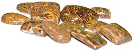 Pyramid Tatva Cabochon - Mariam Jasper 1 Piece Natural Crystal Healing & Harmony
