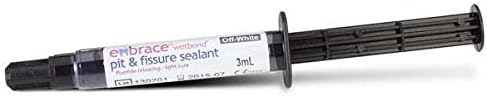 Pulpdent EMS3W EMBRACE WetBond Pit and Fissure Syringe, Off-White Shade