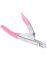Frcolor Stainless Steel Nail Tip Clipper Acrylic Art Manicure U-shape Scissors Tips Cutter Trimmers
