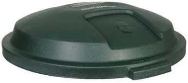 Amazon Com Rubbermaid Fg5b3800egrn Lid For 32 Gallon Roughneck Trash Can Quantity 12 Home Kitchen