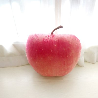 Plush Pillows Creative 3D Red Apple Simulation Fruit Pillow Cushions Home Decoration Pillow Birthday Gifts