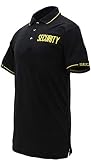 First Class Poly Cotton Tactical Security Polo Shirt with Woven Security Sleeves and Collars