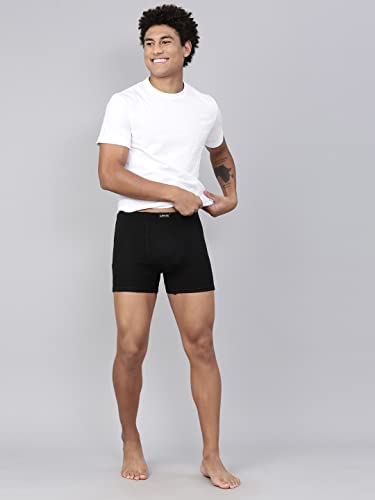 Levi's Men's Cotton BOXER BRIEF (Pack of 2) (PR8240BB_Black, Black_X-Large_Black,Black_XL) 4