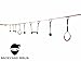 Backyard 45 Foot Ninja Obstacle Course | Inspired by American Ninja Warrior Training Equipment | Slackline Swinging Monkey Bars Includes 8 Hanging Obstacles for Kids (Classic Backyard Ninja)