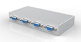 4 Port VGA Video Splitter - 1 in to 4 Out - 1 PC to 4 Monitors