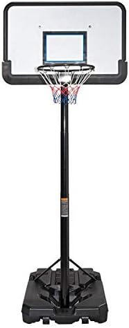KKB Sport 10ft Professional Fully Adjustable Pole Basketball Backboard Stand and hoop set