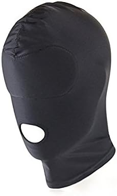 SmarTconn 4 Style Mask Hood Party Mask Headgear Adult Game Halloween Head Mask Costumes (3-Open mouth)