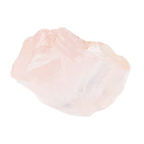Kemilove Natural Hexagonal Crystal Quartz Healing Fluorite Wand Stone Pink Gem as Gifts (1.4-1.8 inches, Pink)