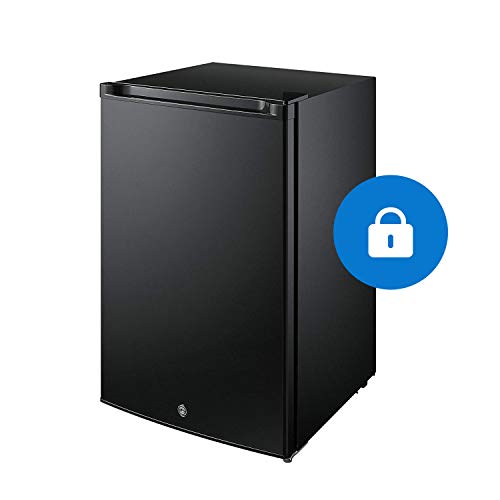 Midea MRU03M2ABB Upright Freezer Large Black, 3.0 Cubic Feet Madcity