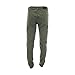 Kayden K - Men's Cut And Sew Rips Jean - Light Olive
