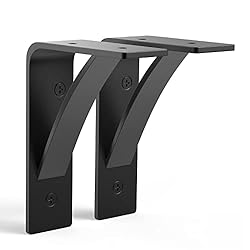 Heavy Duty Shelf Brackets, 2 Pack Fireplace Mantel