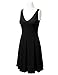 DRESSIS Women's Casual Sleeveless V Neck Flared A Line Dress S to 3XL (11 Colors)