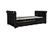 DHP Giada Upholstered Daybed/Sofa Bed with Trundle, Twin Size Frame,
