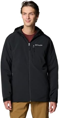 Columbia Men Omni-Shield Mt. Village Softshell Jacket (S, Navy) at