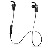 Photive PH-EB100 Sweat-Proof Wireless Bluetooth 4.1 Stereo Earbuds with Built in Microphone (Black)