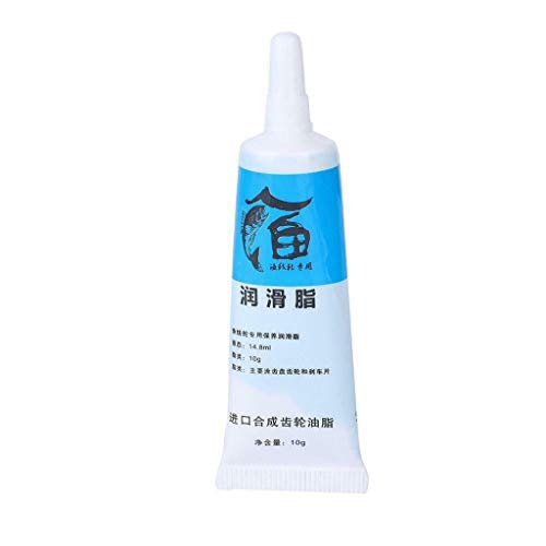 CapsA Fishing Reel Oil Lubricant Grease Fish Wheel Bearing Lubricant Maintenance Set Fishing Equipment Waterproof Anti-Rust (White) - Thumbnail 5