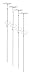 Aerostem Balloon Sticks: Stylish 42-inch Tall Stems Hold 8 Balloons