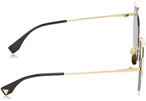 Fendi Women's Arrow Accent Sunglasses, Rose Gold Black/Black, One Size - Image 4