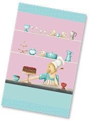 Tea & Tonic Domestic Goddess Tea Towel