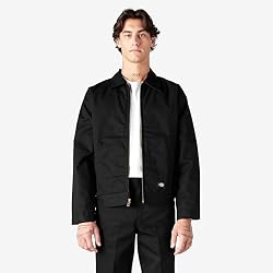 Dickies Unlined Eisenhower Jacket, BLACK, M RG