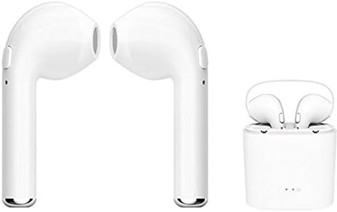 Wireless Earbuds,Best Earbuds,Bluetooth Headphones,HaRuion Stereo One Pair Wireless Earbuds with Charging Box for iPhone X/8/7/7 Plus/6S/6S Plus and Samsung Galaxy S7/S8/S8 Plus - White
