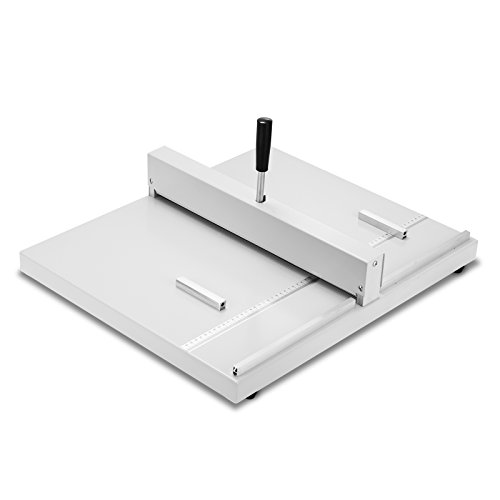 Superland 18 Inch Manual Creasing Machine 460mm Manual Scoring Paper Creasing Machine Desktop Paper Card Creaser Scorer with 2 Magnetic Blocks (YH-460 Manual) - Thumbnail 5