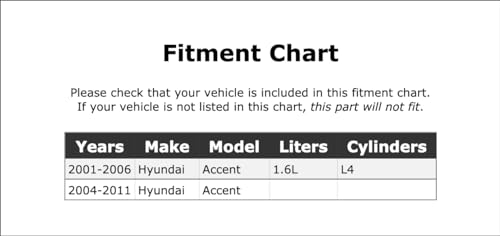 Air Conditioning & Idler Serpentine Belt for Hyundai Accent 2001-2011#K2q photo 2