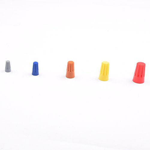 Seah Hardware 158 Pieces Electrical Wire Connectors Screw Terminals,with Spring Insert Twist Nuts Caps Connection Assortment Set - Thumbnail 4