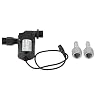 Regun DC-pomp, DC 12 V 18 W Brewing Homebrew pompaansluiting set borstelloze bierpompen (maat : met connector)