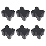 6PCS Car Coil Spring Spacers,Heavy Duty Rubber Coil