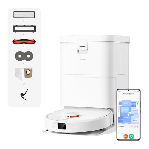 XIAOMI H50 Saugroboter mit Wischfunktion, 10.000 Pa, Wischpad-Anhebung
