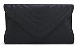 Scarleton Large Evening Envelope Clutch H3380