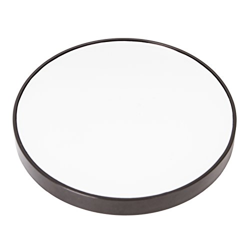 Moldiy LED Lighted Makeup Mirror Battery Operated with Portable 10x Magnifying Mirrors (Black,Battery not Included) - Thumbnail 5