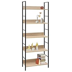 FEMICON Stylish 5-Layer Book Shelf for Home