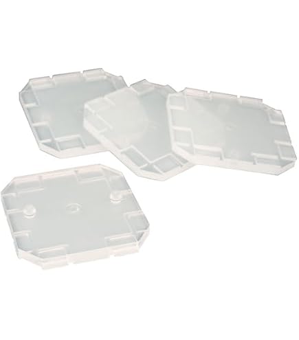 ALP Square Rubber Arm Pad Set – For BendPak / Danmar 2-Post Car Lifts – 4 Pads, Replaces 5715365, BH-7479-55
