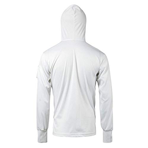 Herren Damen Kapuzen UV-Schutz Angeljacken Outdoor Schnell trocknend Atmungsaktiv Kleidung Wandern Männliche Overall… – Bild 5