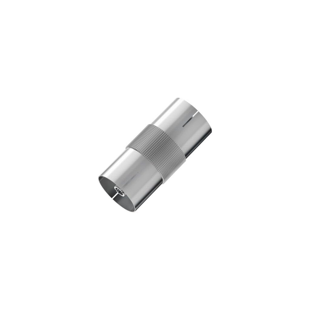 Hama Antenna Adapter, Coaxial Plug Female - Female Coaxial Plug