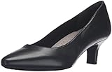 Rockport Women's Kimly Kirsie Dress Pump, Black Smooth, 8 W US