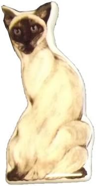 Ceramic Siamese Cat Magnet